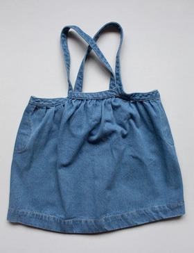 [THE SIMPLE FOLK] The Oversized Denim Pinafore  3차입고