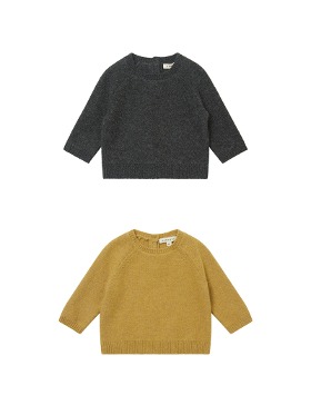 [AW22 CARAMEL] JAY BABY JUMPER - 2COLORS