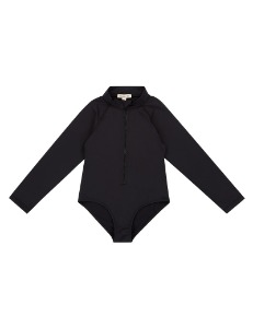 [SS23 CR #41] DILL ZIP UP SWIMSUIT_BLACK